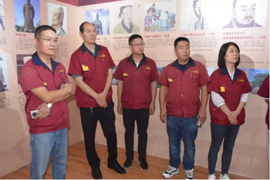 大資公司組織中高層領(lǐng)導(dǎo)參觀黃河文化館，開展愛國主義教育，慶祝國慶72周年插圖6