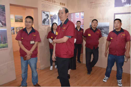 大資公司組織中高層領(lǐng)導(dǎo)參觀黃河文化館，開展愛國主義教育，慶祝國慶72周年插圖1